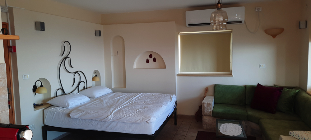 מיטה זוגית בצימר