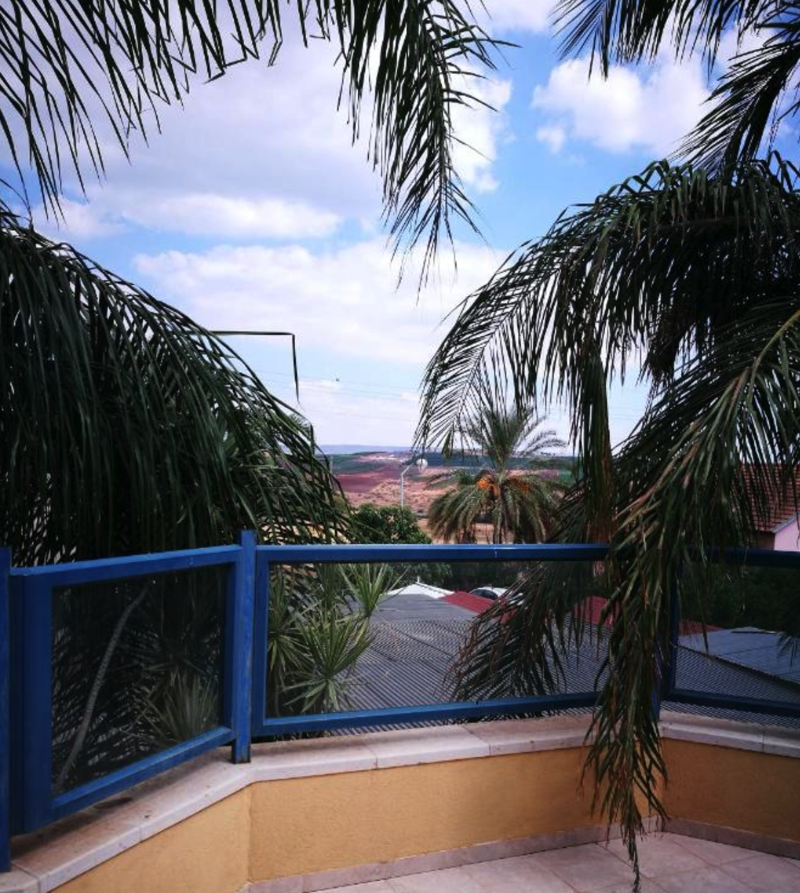 נוף ממרפסת צימר אחוזת נוף גלילי